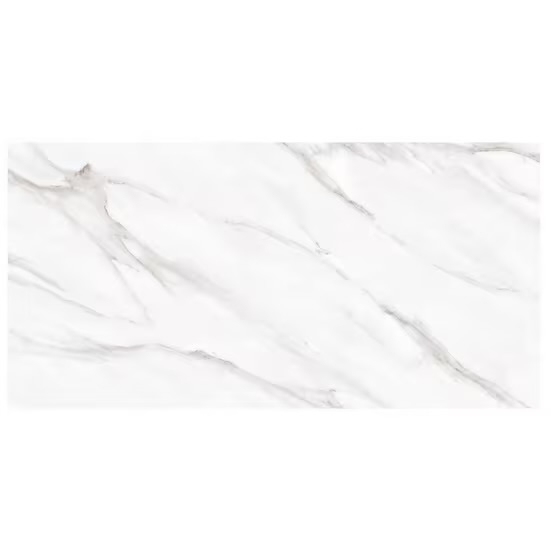 Alto Bianco Polished Porcelain Tile, 24x48 (photo 2 of 4)