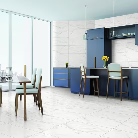 Venato Porcelain Tile, White, 12x24, matte finish (photo 3 of 4)