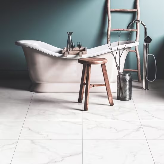 Venato Porcelain Tile, White, 12x24, matte finish (photo 4 of 4)
